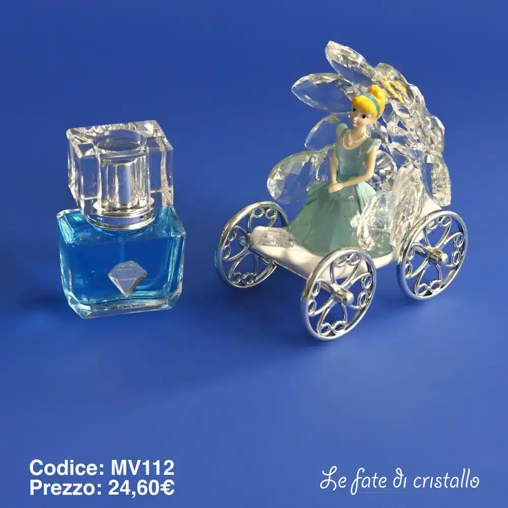Le Fate Di Cristallo Cenerentola in carrozza con profumo MV112
