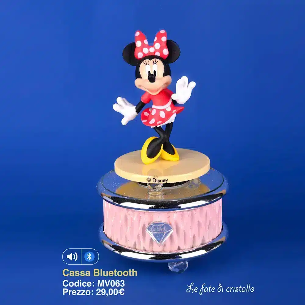 Le Fate Di Cristallo Topolina cassa bluetooth MV063
