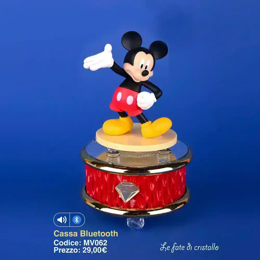 Le Fate Di Cristallo Topolino cassa bluetooth MV062