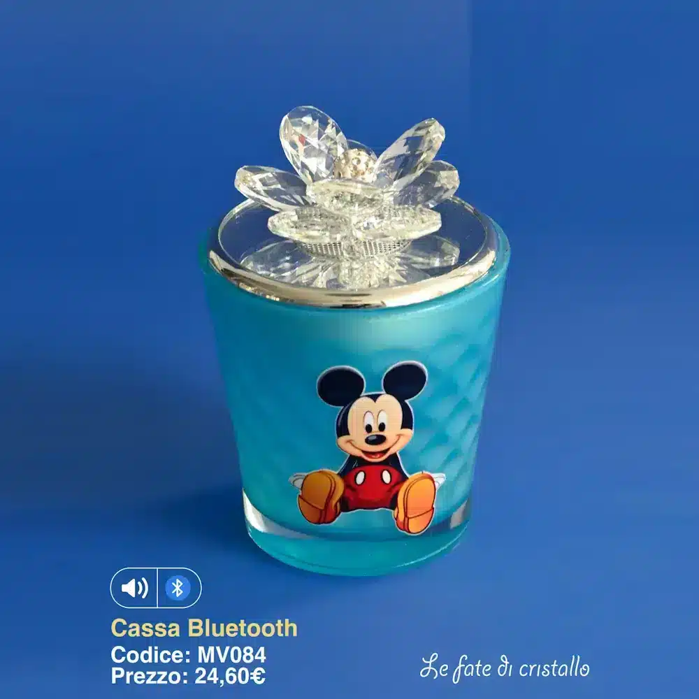 Le Fate Di Cristallo Topolino cassa bluetooth MV084