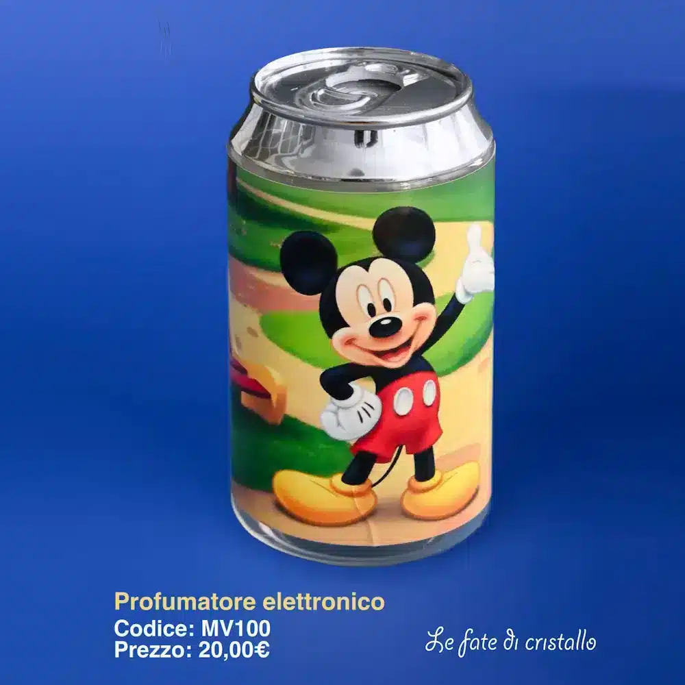 Le Fate Di Cristallo lattina con topolino profumatore elettronico MV100