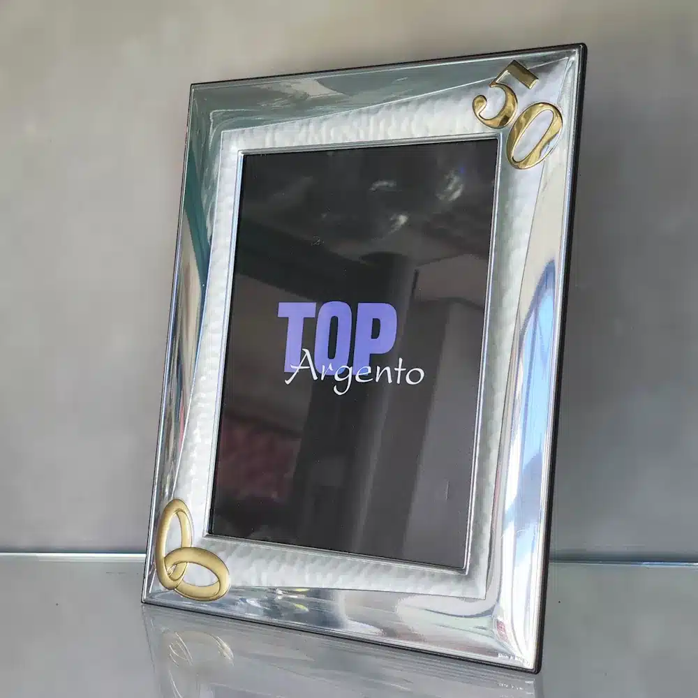 Top portafoto evento 50° con oro 9x13 laminato PF650 2 ORO