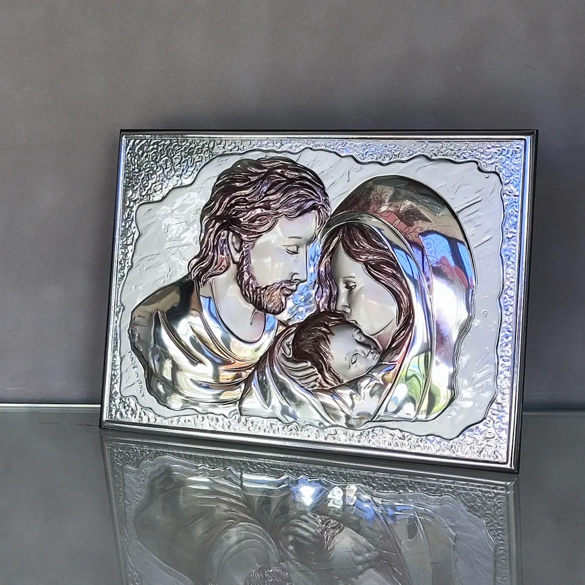 Top sacra famiglia orizzontale 15x20 colorata LE4850 COL