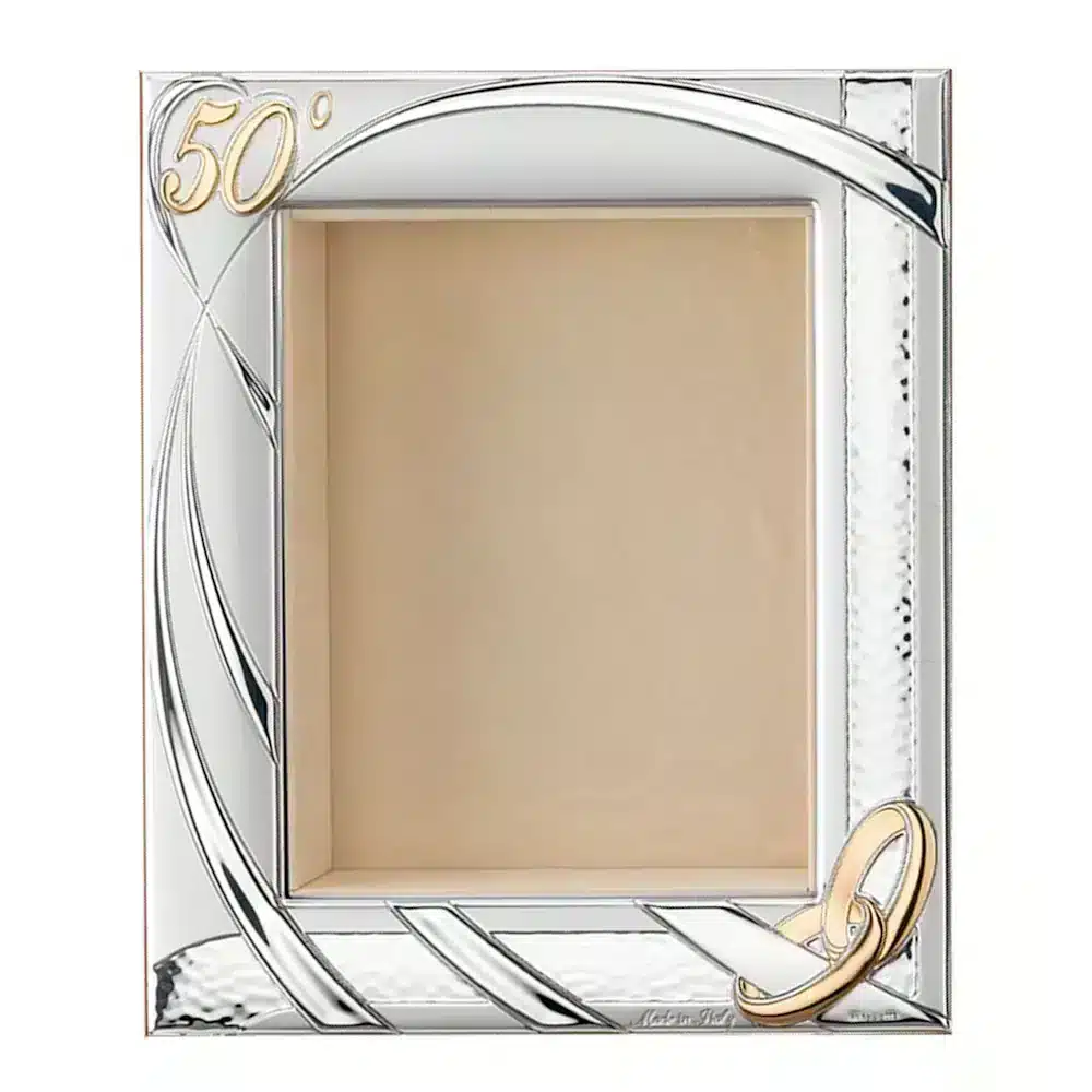 Top vuotatasche evento 50° con oro 13x18 laminato VT450 3 ORO