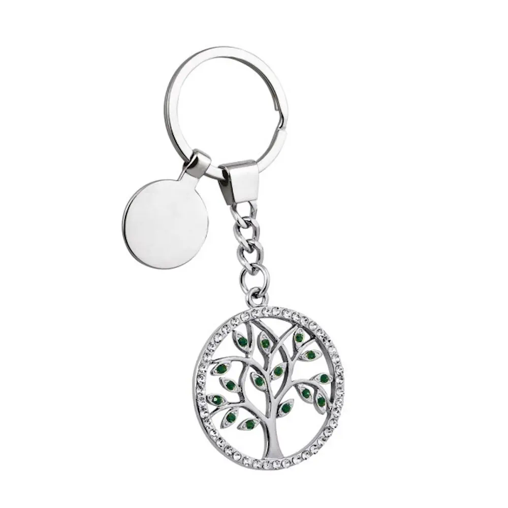 Eljte portachiavi albero vita con strass 7994