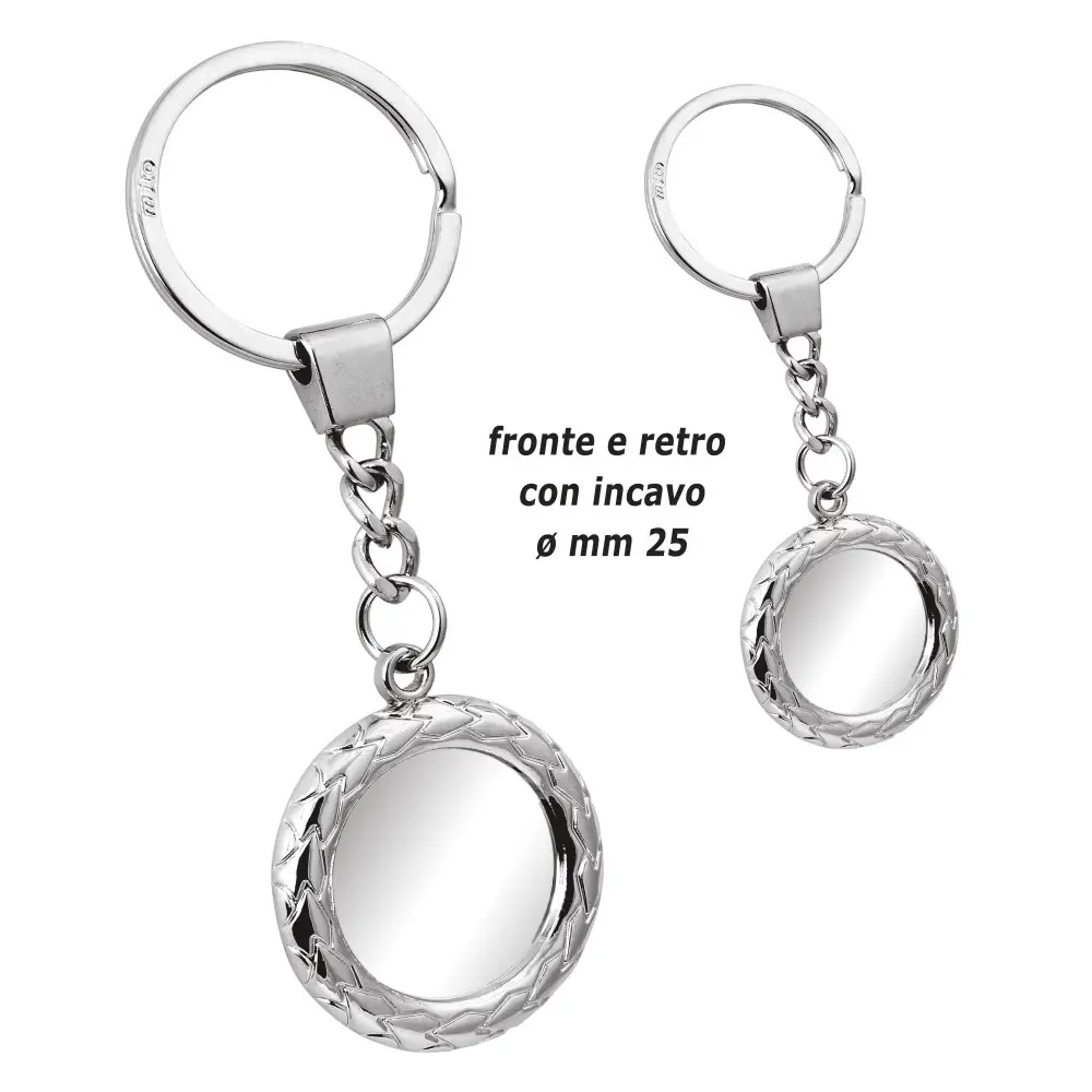 Eljte portachiavi alloro doppio incavo Ø 25 7958