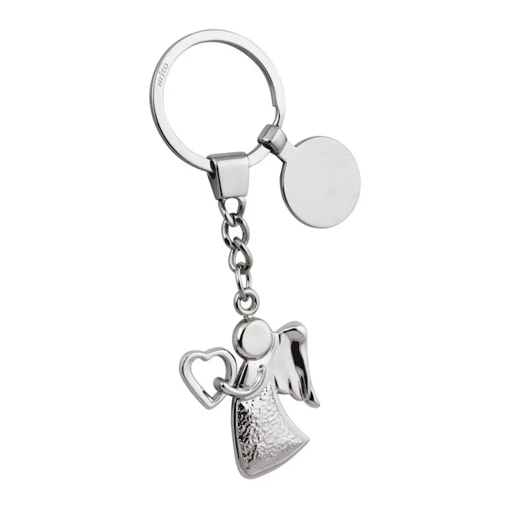 Eljte portachiavi angelo cuore gettone 7910