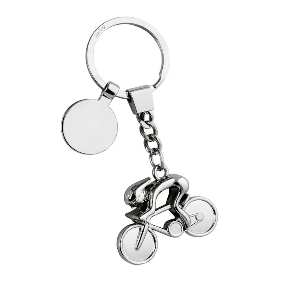 Eljte portachiavi bici da corsa con gettone 8195