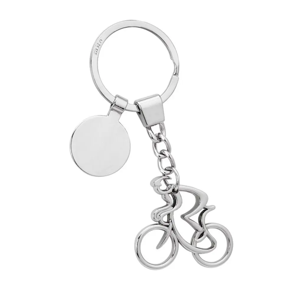Eljte portachiavi bici stilizzata con gettone 8269