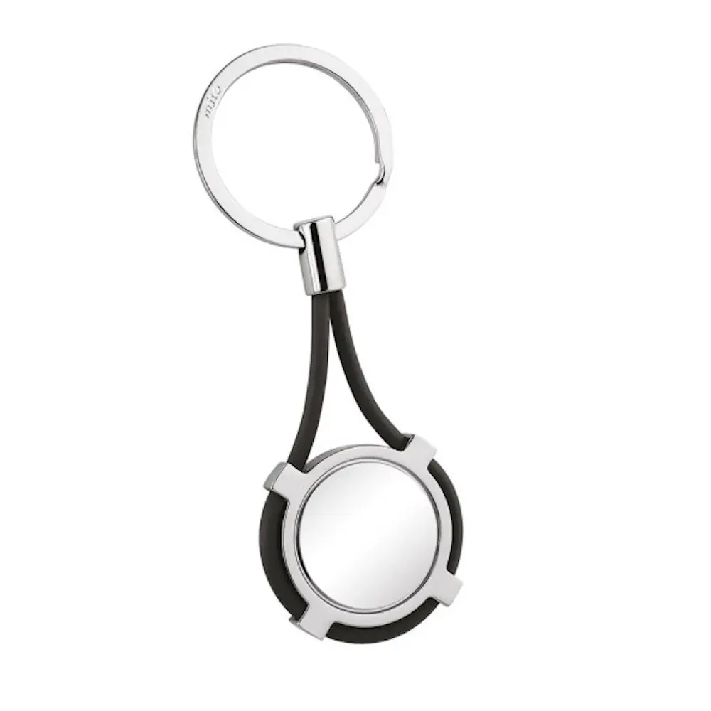 Eljte portachiavi con cavetto pvc nero 8104