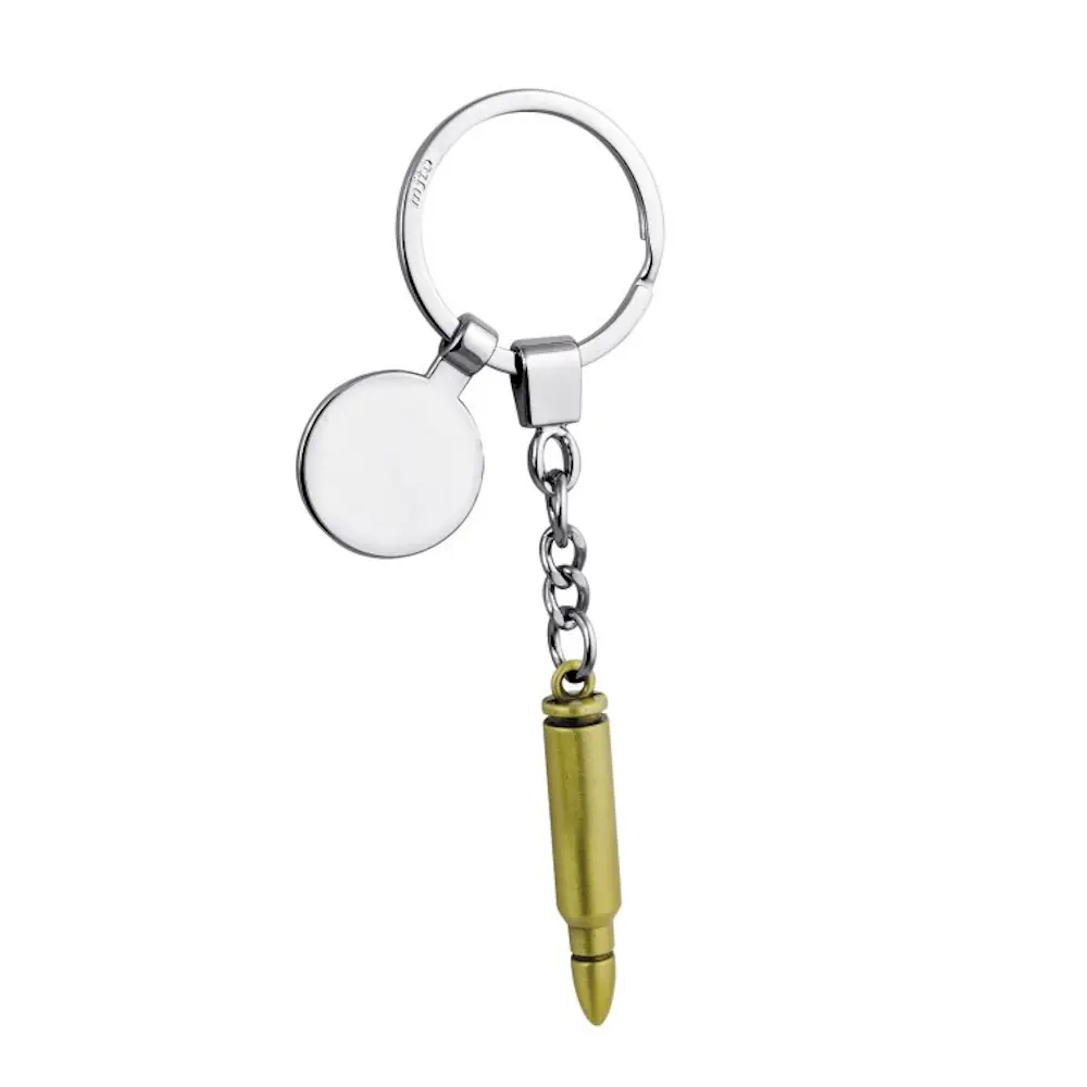 Eljte portachiavi proiettile con gettone 7938