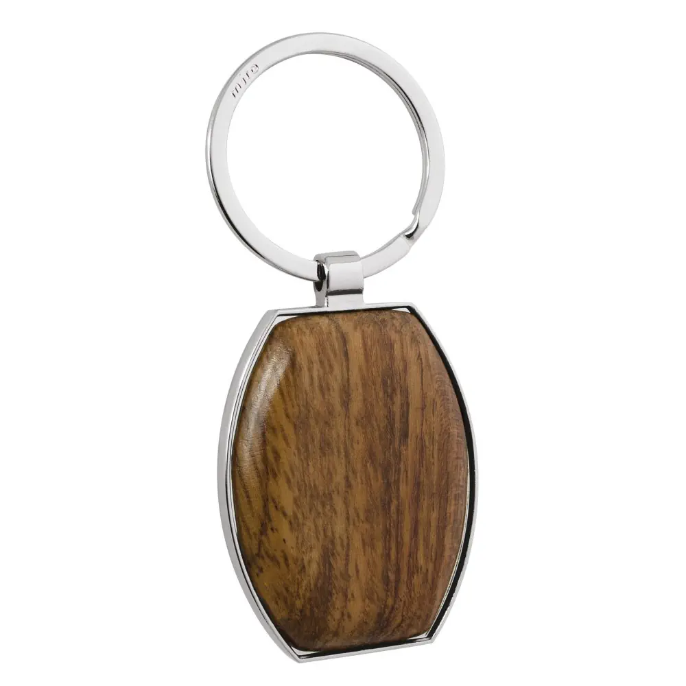 Eljte portachiavi sagomato con legno 8096