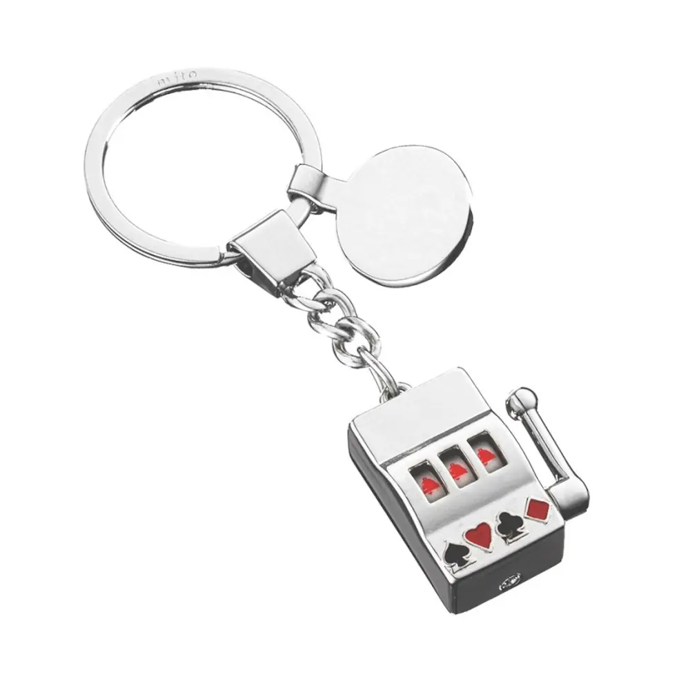 Eljte portachiavi slot machine con gettone 8238