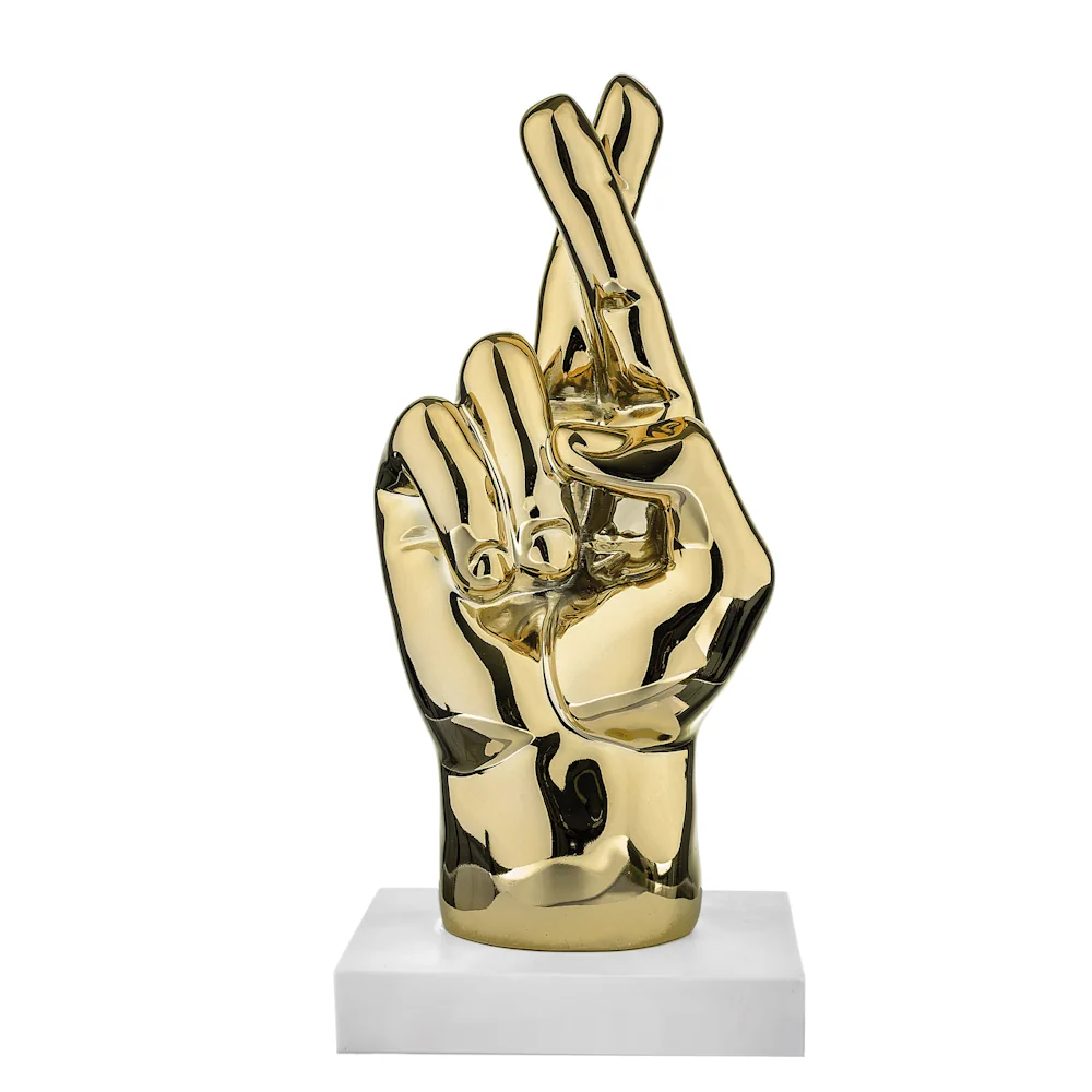 Bongelli mani dita incrociate h.12 oro NA25 1OR