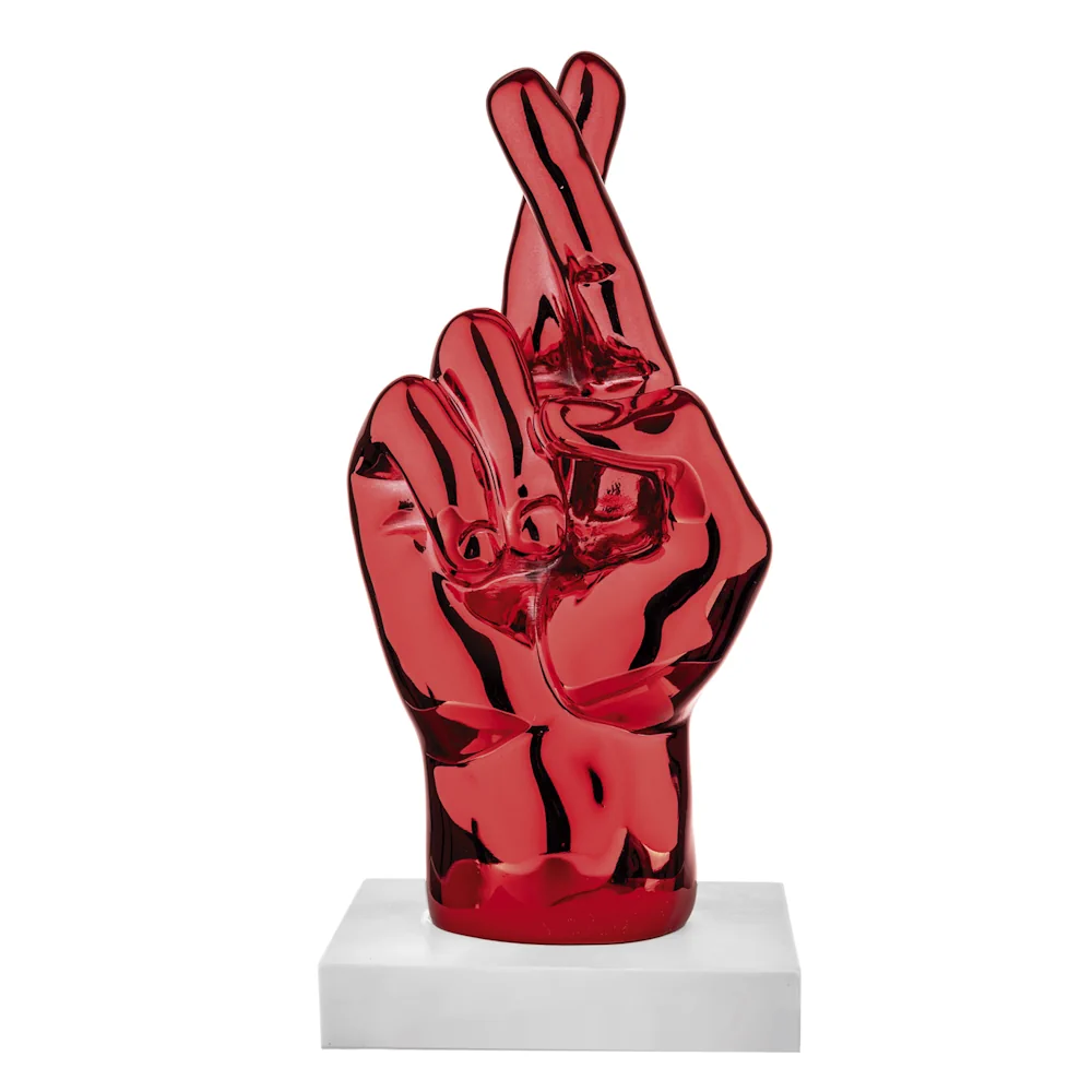 Bongelli mani dita incrociate h.21 rossa NA25 2RS