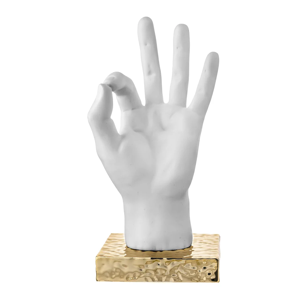 Bongelli mani dita ok h.12 bianca oro NA26 1BOR