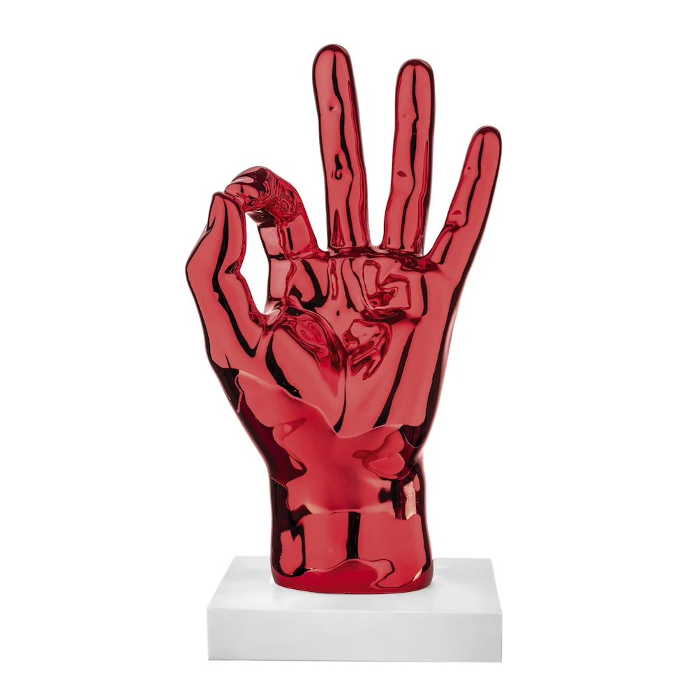 Bongelli mani dita ok h.12 rosso NA26 1RS