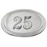 Placca 25 anni