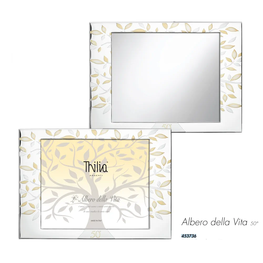Thilia Cornice albero della vita con specchio 50° 453736