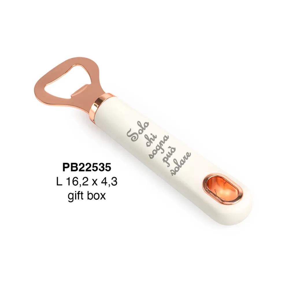 Paben apribottiglie color rame 16.2 cm bianca PB22535