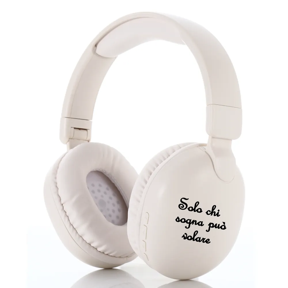 Paben cuffie retro bluetooth 19.3 cm avorio PB22585