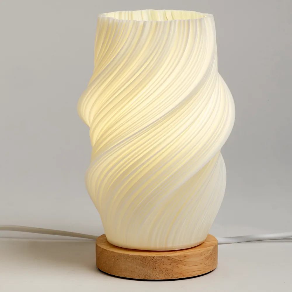 Paben lampada da tavolo 20.6 cm plastica legno PB22466