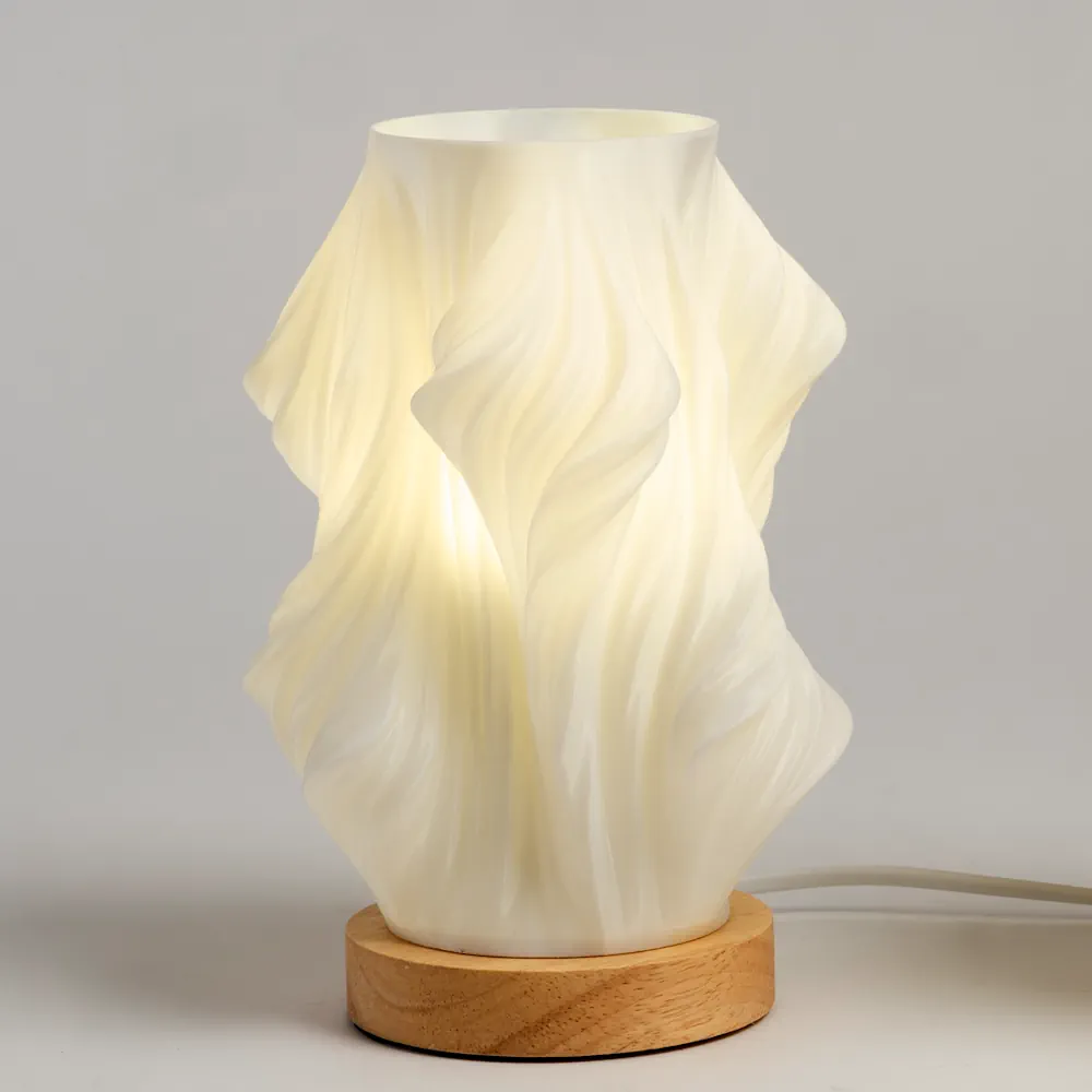 Paben lampada da tavolo 20.8 cm plastica legno PB22468