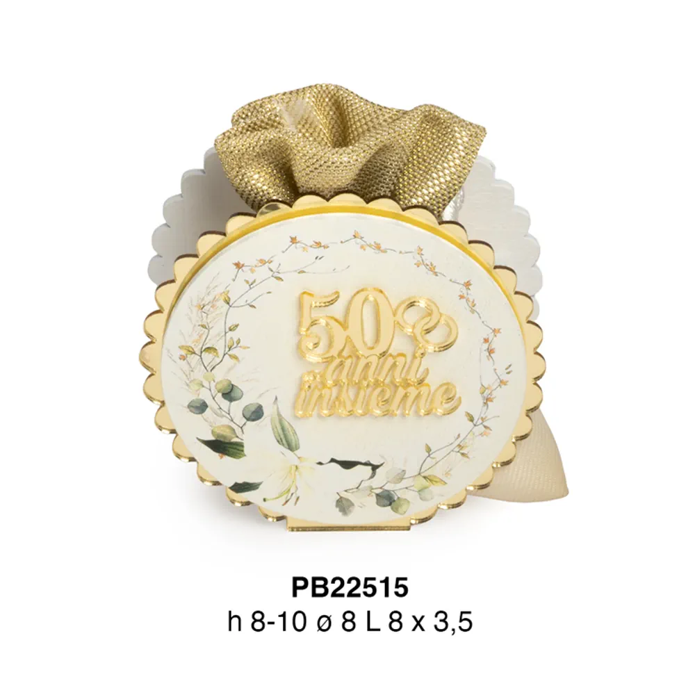Paben reggisacchetto per confetti 50 anni insieme PB22515