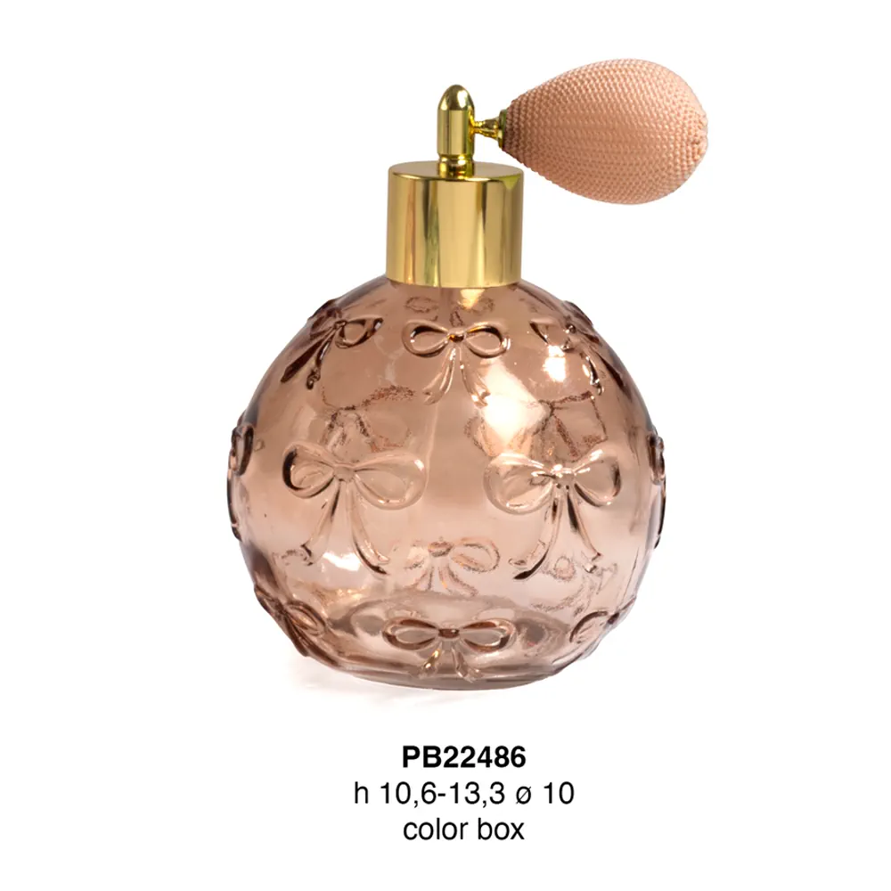Paben spruzzatore per profumo 13.3 cm vetro ambra PB22486